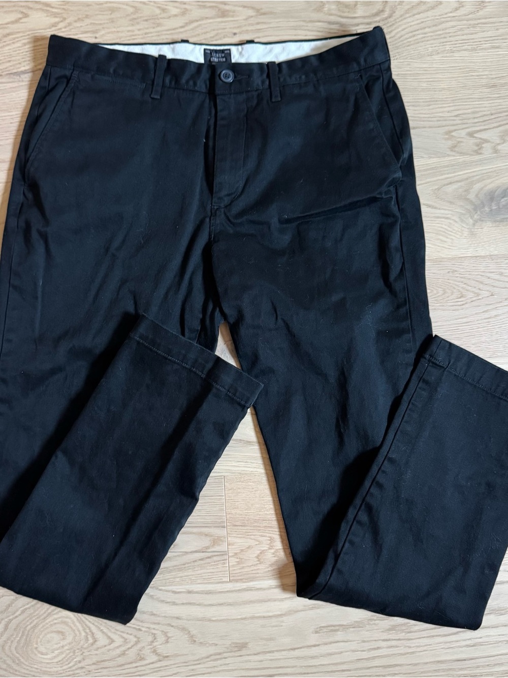 J. Crew Black Men's Chino Pants 770 Straight